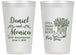 Personalized Anniversary 14 oz Frosted Cups - 25th Wedding | 80022