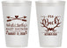Personalized Baby Shower 14 oz Frosted Cups - It’s A Buck Antler | 90000