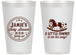 Personalized Baby Shower 14 oz Frosted Cups - Little Cowboy | 90003