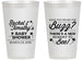 Personalized Baby Shower 14 oz Frosted Cups - Mommy To Bee | 90019