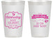 Personalized Baby Shower 14 oz Frosted Cups - Little Lady On The Way | 90022