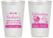 Personalized Baby Shower 14 oz Frosted Cups - Little Lady On The Way | 90023