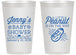 Personalized Baby Shower 14 oz Frosted Cups - Peanut On The Way | 90025