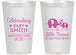 Personalized Baby Shower 14 oz Frosted Cups - Peanut On The Way | 90027