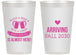 Personalized Baby Shower 14 oz Frosted Cups - Raise A Beer | 90049