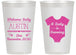 Personalized Baby Shower 14 oz Frosted Cups - Baby Is Brewing | 90050