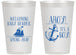 Personalized Baby Shower 14 oz Frosted Cups - Nautical Ahoy It’s A Boy | 90055