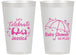 Personalized Baby Shower 14 oz Frosted Cups - Elephant Lets Celebrate | 90058