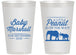 Personalized Baby Shower 14 oz Frosted Cups - Peanut On The Way | 90062