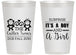 Personalized Baby Shower 14 oz Frosted Cups - Gender Reveal Boy Or Girl | 90063