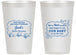 Personalized Baby Shower 14 oz Frosted Cups - Fish | 90075