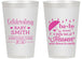 Personalized Baby Shower 14 oz Frosted Cups - Little Bit Of Heaven | 90095