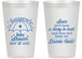 Personalized Baby Shower 14 oz Frosted Cups - April Showers May Babies | 90098