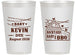 Personalized Baby Shower 14 oz Frosted Cups - Baby And Bbq | 90101