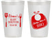 Personalized Baby Shower 14 oz Frosted Cups - Beers Bbq Babies | 90114