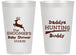 Personalized Baby Shower 14 oz Frosted Cups - Hunting Deer | 90118