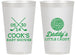 Personalized Baby Shower 14 oz Frosted Cups - Golf Little Caddy | 90135