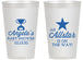 Personalized Baby Shower 14 oz Frosted Cups - Allstar On The Way | 90140