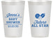 Personalized Baby Shower 14 oz Frosted Cups - Future All Star | 90146