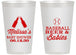 Personalized Baby Shower 14 oz Frosted Cups - Baseball Beer Diapers | 90149
