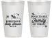 Personalized Baby Shower 14 oz Frosted Cups - Bee Family | 90155