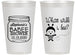 Personalized Baby Shower 14 oz Frosted Cups - What Will I Bee | 90156