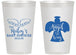 Personalized Baby Shower 14 oz Frosted Cups - Angel On The Way | 90165