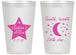 Personalized Baby Shower 14 oz Frosted Cups - Twinkle Twinkle Little Star | 90168