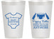 Personalized Baby Shower 14 oz Frosted Cups - Popping Bottles | 90169