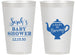 Personalized Baby Shower 14 oz Frosted Cups - Baby Is Brewing | 90172