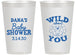 Personalized Baby Shower 14 oz Frosted Cups - Lion Wild About You | 90186