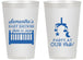 Personalized Baby Shower 14 oz Frosted Cups - Party At Our Crib | 90187