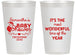 Personalized Baby Shower 14 oz Frosted Cups - Christmas | 90191