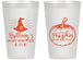 Personalized Baby Shower 14 oz Frosted Cups - Little Pumpkin Halloween | 90196