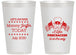 Personalized Baby Shower 14 oz Frosted Cups - Little Firecracker | 90198