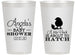 Personalized Baby Shower 14 oz Frosted Cups - Chick About To Hatch | 90199