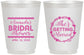 Personalized Bridal Shower 16 oz Frosted Cups - She's Getting Married | 100003