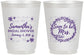 Personalized Bridal Shower 16 oz Frosted Cups - Soon To Be Mrs | 100004