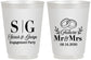 Personalized Engagement 16 oz Frosted Cups - Future Mr And Mrs | 10002