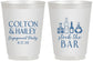Personalized Engagement 16 oz Frosted Cups - Stock The Bar | 10005