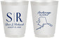 Personalized Wedding 16 oz Frosted Cups - Alaska | 101
