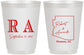 Personalized Wedding 16 oz Frosted Cups - Arizona | 102