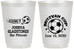 Personalized Bar Mitzvah 16 oz Frosted Cups - 13th Birthday Soccer | 110008
