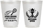 Personalized Bar Mitzvah 16 oz Frosted Cups - 13th Birthday Tennis | 110011