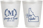 Personalized Wedding 16 oz Frosted Cups - Idaho | 111
