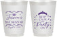 Personalized Bat Mitzvah 16 oz Frosted Cups - 12th Birthday Tiara | 120002