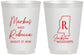Personalized Wedding 16 oz Frosted Cups - Mississippi | 123