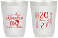 Personalized Graduation 16 oz Frosted Cups - Class Of 2027 Bbq | 130008
