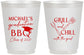 Personalized Graduation 16 oz Frosted Cups - Class Of 2027 Bbq | 130009