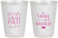 Personalized Graduation 16 oz Frosted Cups - Class Of 2027 Tassel Hassel | 130011